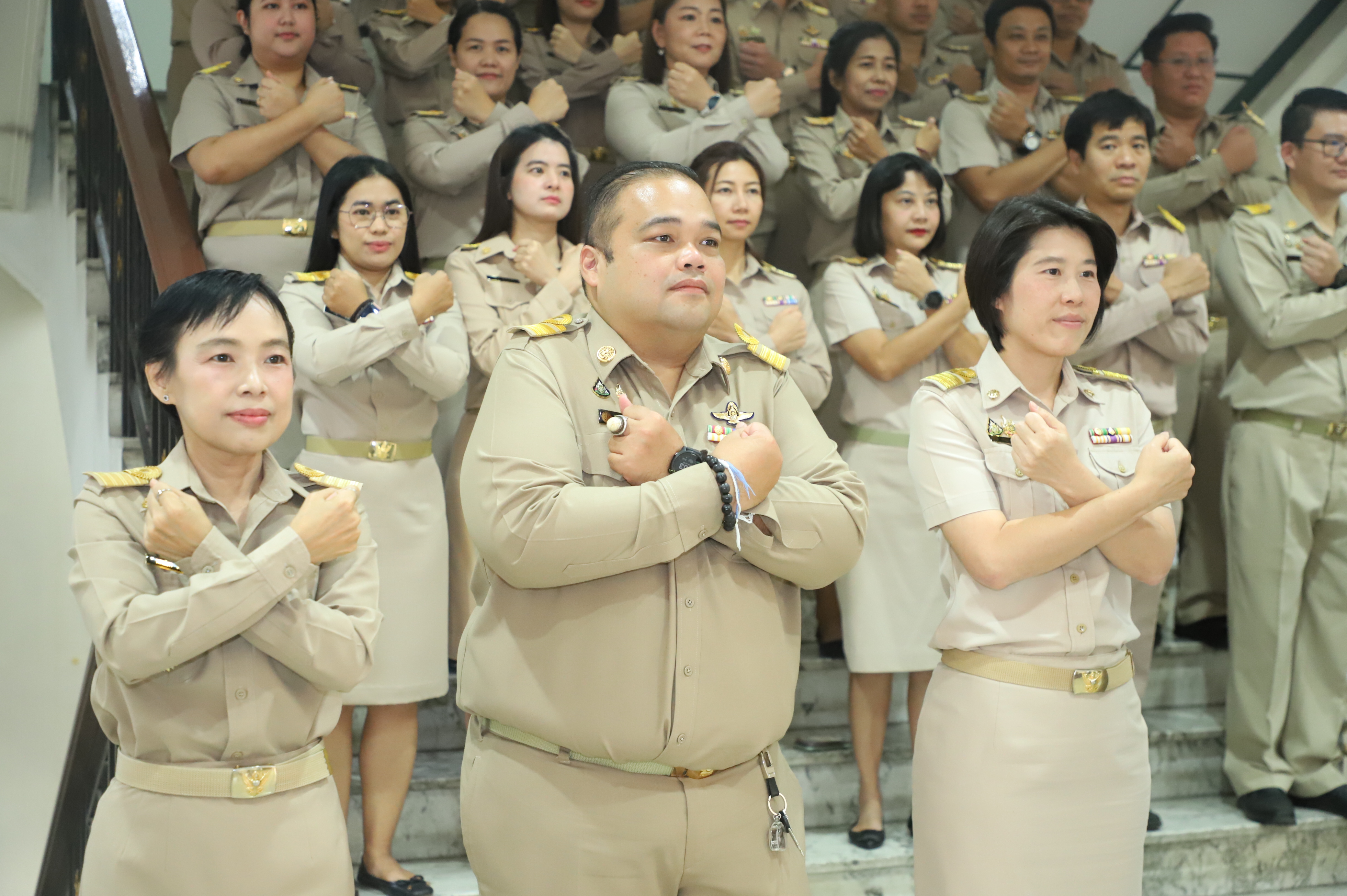 title - สกม. ประกาศเจตนารมณ์เป็นองค์กรคุณธรรม ประจำปีงบประมาณ พ.ศ. 2569 พร้อม แสดงออกเชิงสัญลักษณ์และแสดงเจตนารมณ์ไม่รับของขวัญและของกำนัลทุกชนิดจากการปฏิบัติหน้าที่ (No Gift Policy)